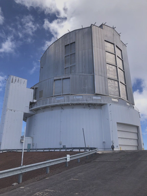 Me next to the Subaru Telescope